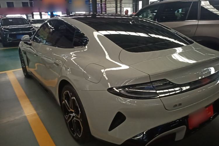 Used Xiaomi Auto SU7 2024 Rear-Drive Ultra-Long Range Advanced Pro-Level Intelligent Driving Version Rear Left 45 Deg