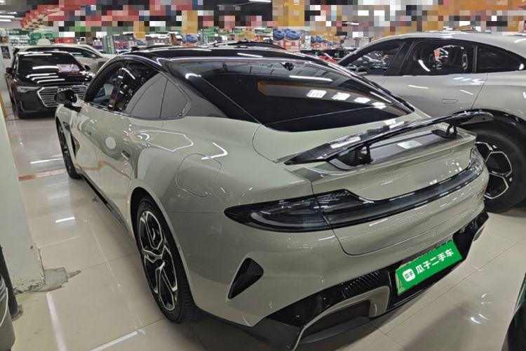 Used Xiaomi Auto SU7 2024 Four-Wheel Drive Ultra-Long Range Advanced Intelligent Driving Max Edition Rear Left 45 Deg