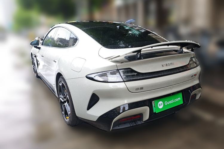 Used Xiaomi Auto SU7 2024 Four-Wheel Drive Ultra-Long Range Advanced Intelligent Driving Max Edition Rear Left 45 Deg