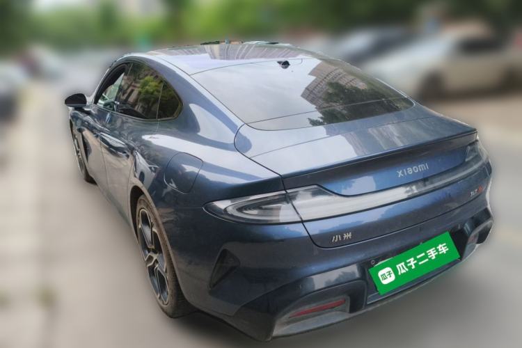 Used Xiaomi Auto SU7 2024 Four-Wheel Drive Ultra-Long Range Advanced Intelligent Driving Max Edition Rear Left 45 Deg