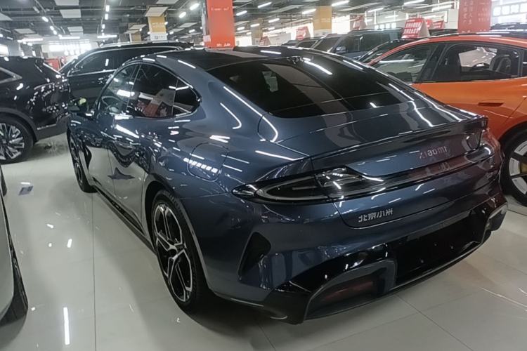 Used Xiaomi Auto SU7 2024 Four-Wheel Drive Ultra-Long Range Advanced Intelligent Driving Max Edition Rear Left 45 Deg