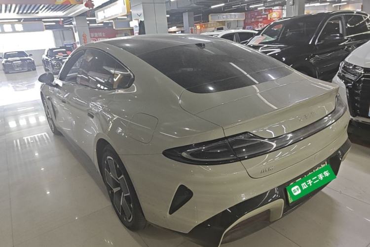 Used Xiaomi Auto SU7 2024 Rear-Drive Ultra-Long Range Advanced Pro-Level Intelligent Driving Version Rear Left 45 Deg