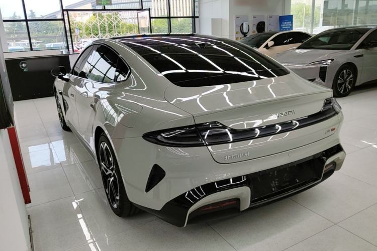 Used Xiaomi Auto SU7 2024 Four-Wheel Drive Ultra-Long Range Advanced Intelligent Driving Max Edition Rear Left 45 Deg