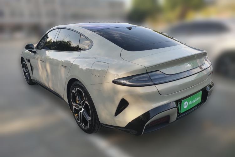Used Xiaomi Auto SU7 2024 Four-Wheel Drive Ultra-Long Range Advanced Intelligent Driving Max Edition Rear Left 45 Deg