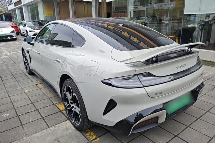 Used Xiaomi Auto SU7 2024 Four-Wheel Drive Ultra-Long Range Advanced Intelligent Driving Max Edition Rear Left 45 Deg