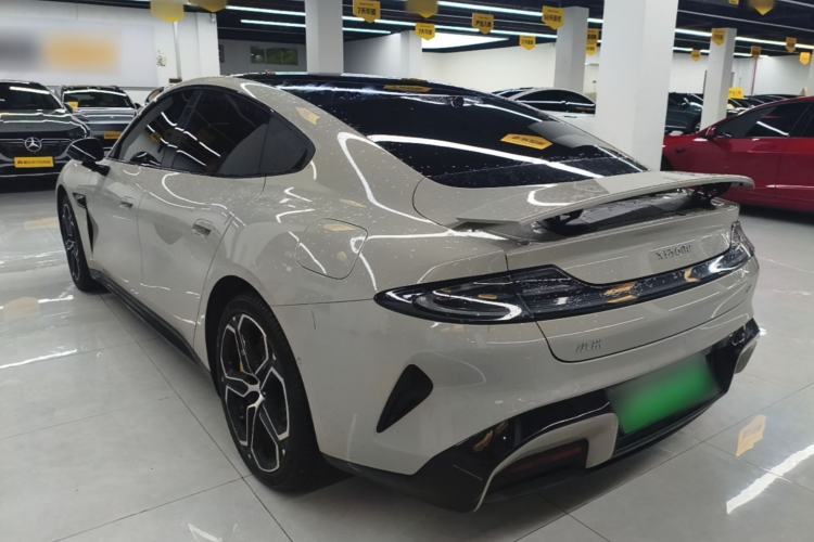 Used Xiaomi Auto SU7 2024 Rear-Drive Ultra-Long Range Advanced Pro-Level Intelligent Driving Version Rear Left 45 Deg