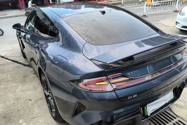 Used Xiaomi Auto SU7 2024 Four-Wheel Drive Ultra-Long Range Advanced Intelligent Driving Max Edition Rear Left 45 Deg