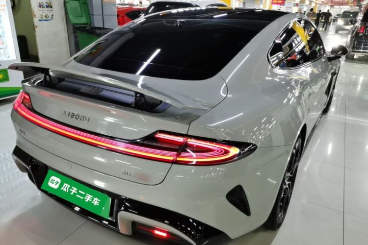 Used Xiaomi Auto SU7 2024 Four-Wheel Drive Ultra-Long Range Advanced Intelligent Driving Max Edition Rear Right 45 Deg