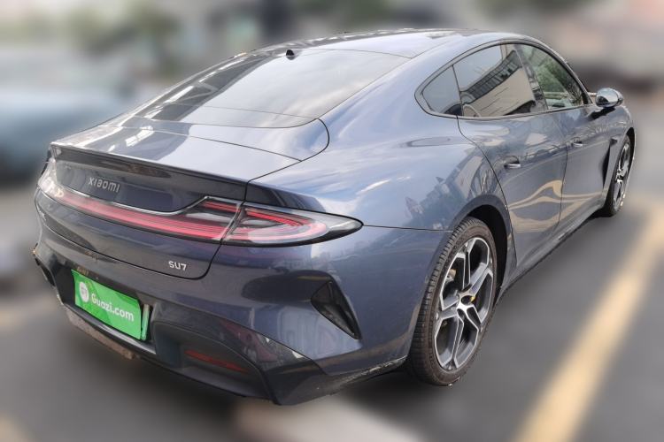 Used Xiaomi Auto SU7 2024 Rear-Drive Ultra-Long Range Advanced Pro-Level Intelligent Driving Version Rear Right 45 Deg