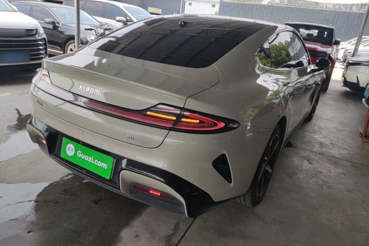 Used Xiaomi Auto SU7 2024 Four-Wheel Drive Ultra-Long Range Advanced Intelligent Driving Max Edition Rear Right 45 Deg