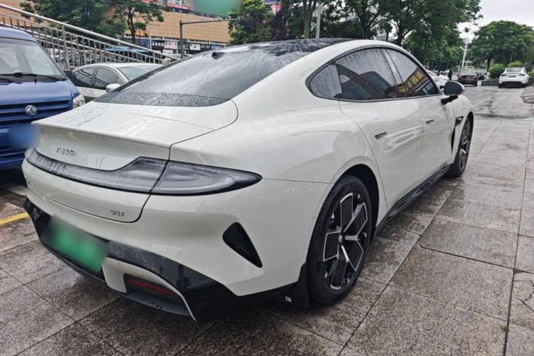 Used Xiaomi Auto SU7 2024 Rear-Drive Ultra-Long Range Advanced Pro-Level Intelligent Driving Version Rear Right 45 Deg