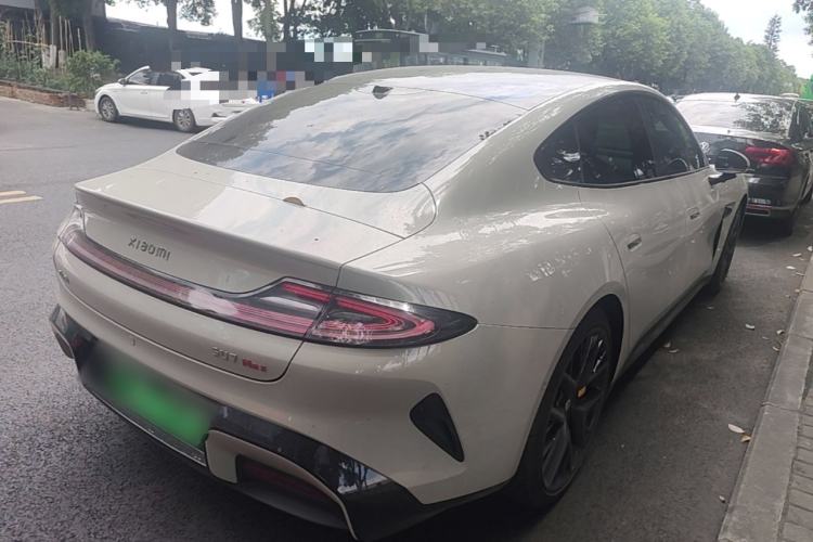 Used Xiaomi Auto SU7 2024 Four-Wheel Drive Ultra-Long Range Advanced Intelligent Driving Max Edition Rear Right 45 Deg