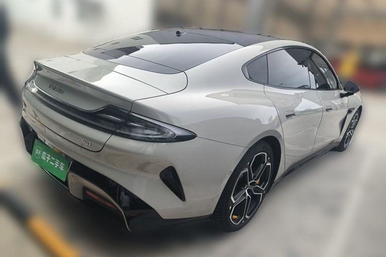 Used Xiaomi Auto SU7 2024 Rear-Drive Long-Range Intelligent Driving Version Rear Right 45 Deg