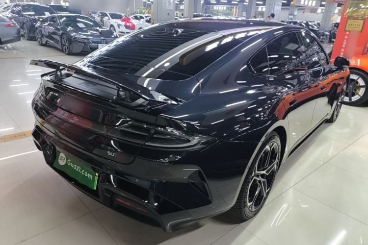 Used Xiaomi Auto SU7 2024 Four-Wheel Drive Ultra-Long Range Advanced Intelligent Driving Max Edition Rear Right 45 Deg