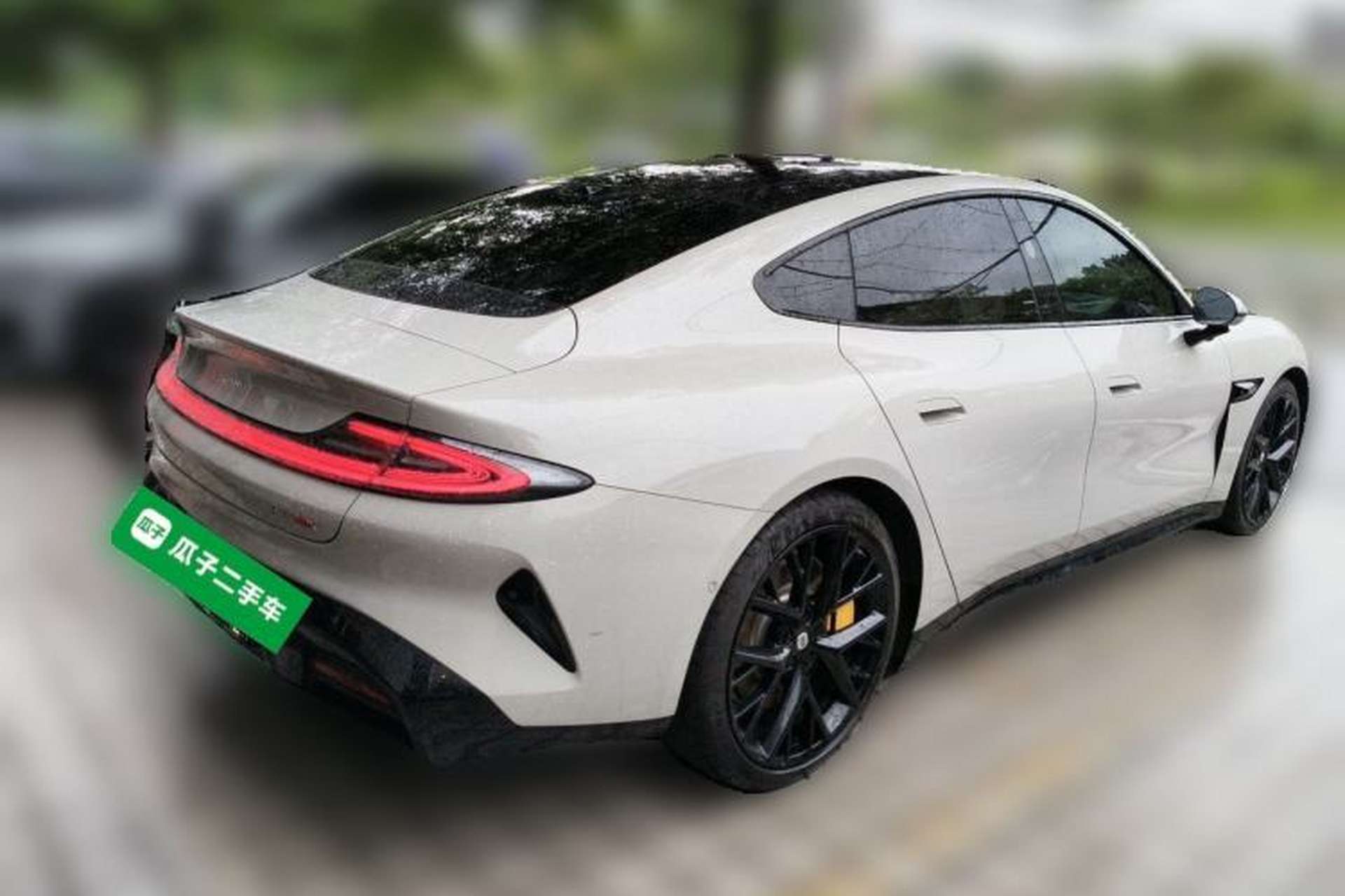 Used Xiaomi Auto SU7 2024 Four-Wheel Drive Ultra-Long Range Advanced Intelligent Driving Max Edition Rear Right 45 Deg