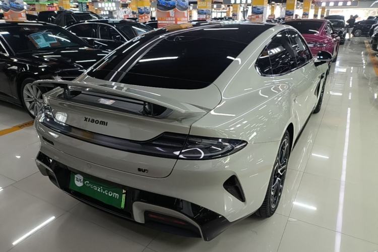 Used Xiaomi Auto SU7 2024 Four-Wheel Drive Ultra-Long Range Advanced Intelligent Driving Max Edition Rear Right 45 Deg