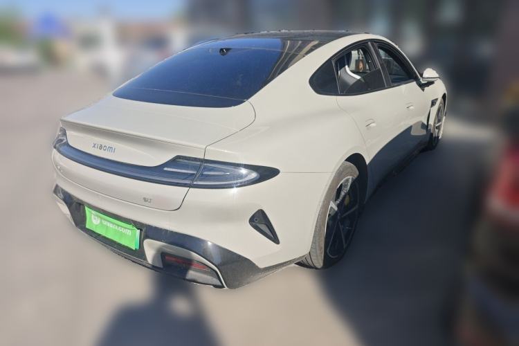 Used Xiaomi Auto SU7 2024 Four-Wheel Drive Ultra-Long Range Advanced Intelligent Driving Max Edition Rear Right 45 Deg