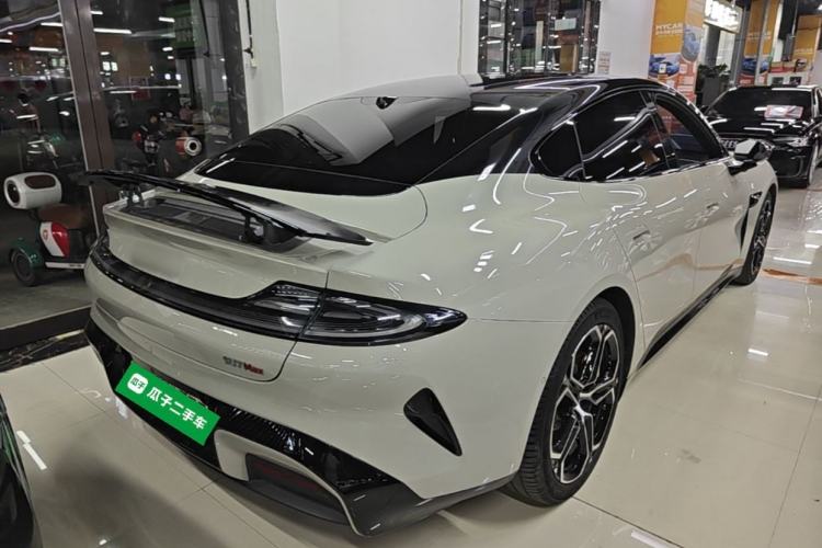 Used Xiaomi Auto SU7 2024 Four-Wheel Drive Ultra-Long Range Advanced Intelligent Driving Max Edition Rear Right 45 Deg