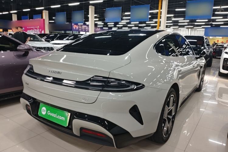 Used Xiaomi Auto SU7 2024 Rear-Drive Ultra-Long Range Advanced Pro-Level Intelligent Driving Version Rear Right 45 Deg
