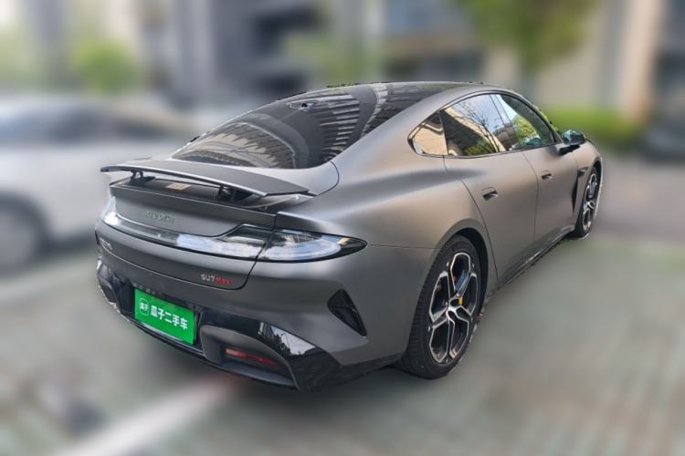 Used Xiaomi Auto SU7 2024 Four-Wheel Drive Ultra-Long Range Advanced Intelligent Driving Max Edition Rear Right 45 Deg