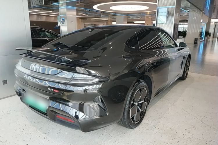 Used Xiaomi Auto SU7 2024 Four-Wheel Drive Ultra-Long Range Advanced Intelligent Driving Max Edition Rear Right 45 Deg