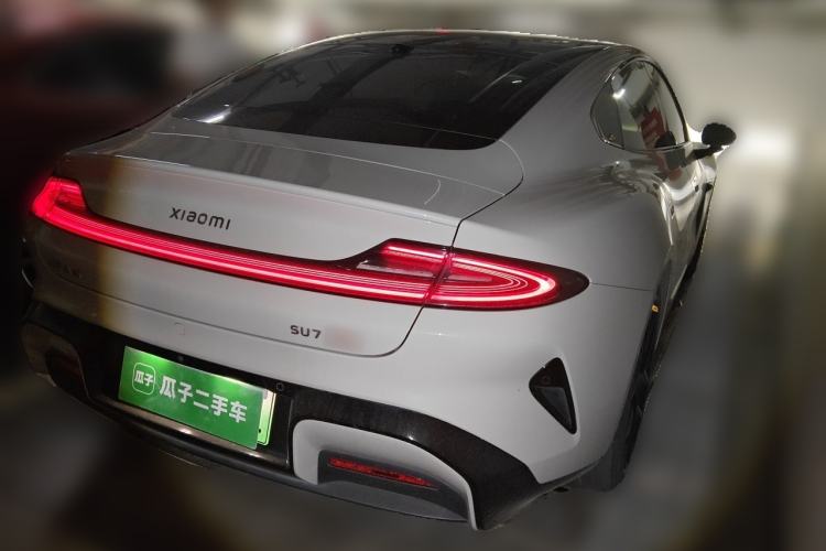 Used Xiaomi Auto SU7 2024 Four-Wheel Drive Ultra-Long Range Advanced Intelligent Driving Max Edition Rear Right 45 Deg