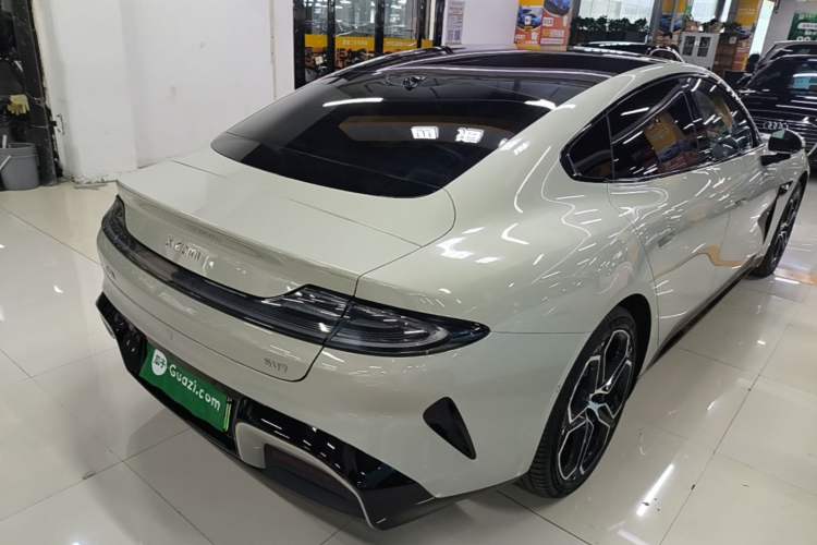 Used Xiaomi Auto SU7 2024 Rear-Drive Long-Range Intelligent Driving Version Rear Right 45 Deg