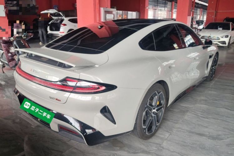 Used Xiaomi Auto SU7 2024 Four-Wheel Drive Ultra-Long Range Advanced Intelligent Driving Max Edition Rear Right 45 Deg