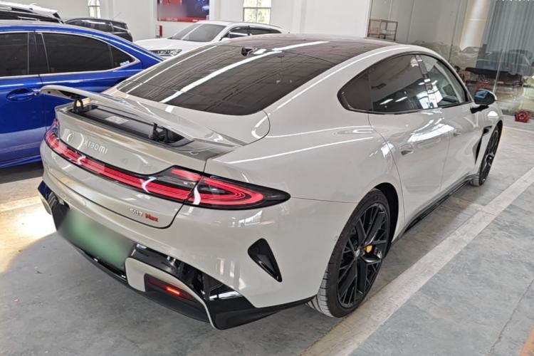 Used Xiaomi Auto SU7 2024 Four-Wheel Drive Ultra-Long Range Advanced Intelligent Driving Max Edition Rear Right 45 Deg