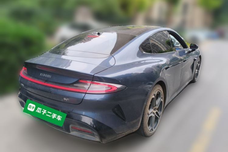 Used Xiaomi Auto SU7 2024 Four-Wheel Drive Ultra-Long Range Advanced Intelligent Driving Max Edition Rear Right 45 Deg