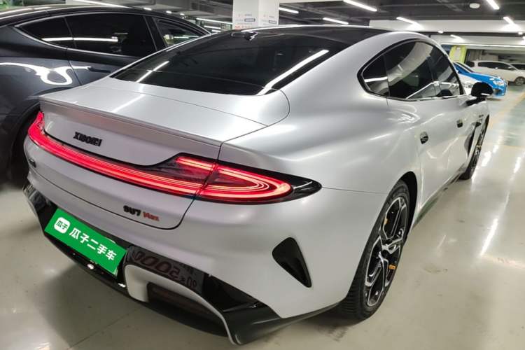 Used Xiaomi Auto SU7 2024 Four-Wheel Drive Ultra-Long Range Advanced Intelligent Driving Max Edition Rear Right 45 Deg