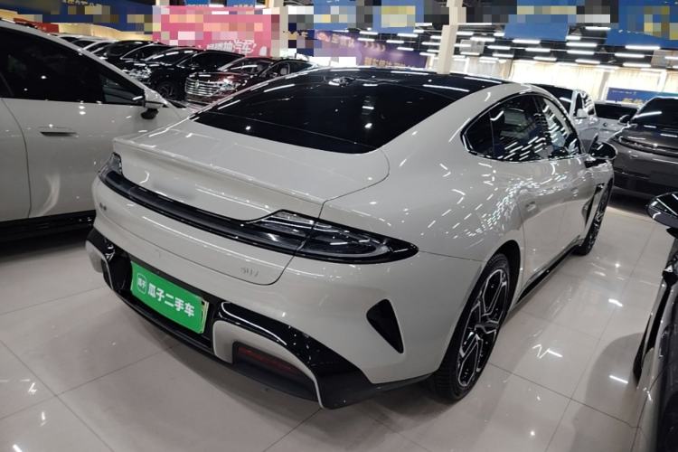 Used Xiaomi Auto SU7 2024 Rear-Drive Ultra-Long Range Advanced Pro-Level Intelligent Driving Version Rear Right 45 Deg