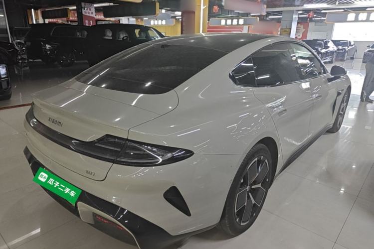 Used Xiaomi Auto SU7 2024 Rear-Drive Ultra-Long Range Advanced Pro-Level Intelligent Driving Version Rear Right 45 Deg