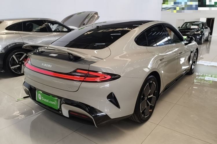 Used Xiaomi Auto SU7 2024 Rear-Drive Ultra-Long Range Advanced Pro-Level Intelligent Driving Version Rear Right 45 Deg