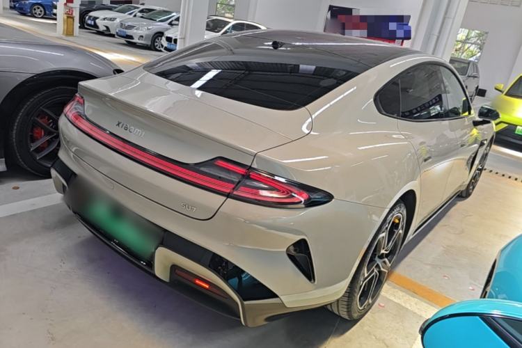 Used Xiaomi Auto SU7 2024 Rear-Drive Long-Range Intelligent Driving Version Rear Right 45 Deg