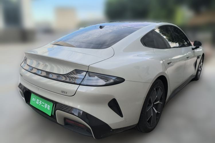 Used Xiaomi Auto SU7 2024 Rear-Drive Long-Range Intelligent Driving Version Rear Right 45 Deg