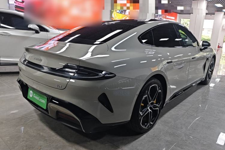 Used Xiaomi Auto SU7 2024 Rear-Drive Ultra-Long Range Advanced Pro-Level Intelligent Driving Version Rear Right 45 Deg