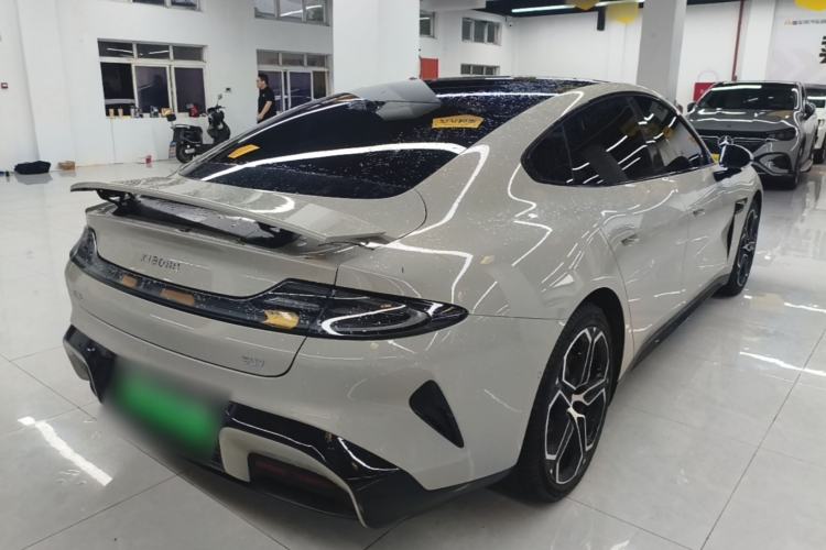 Used Xiaomi Auto SU7 2024 Rear-Drive Ultra-Long Range Advanced Pro-Level Intelligent Driving Version Rear Right 45 Deg