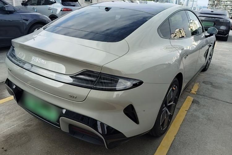 Used Xiaomi Auto SU7 2024 Rear-Drive Ultra-Long Range Advanced Pro-Level Intelligent Driving Version Rear Right 45 Deg