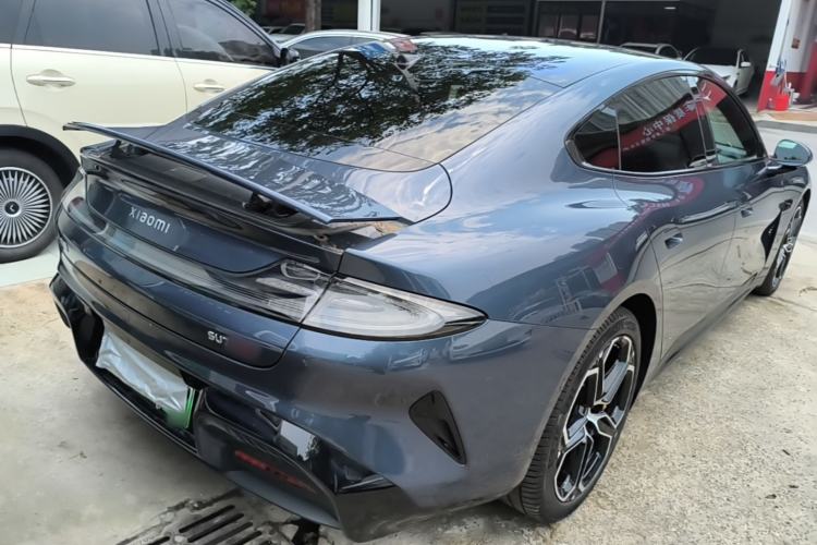 Used Xiaomi Auto SU7 2024 Four-Wheel Drive Ultra-Long Range Advanced Intelligent Driving Max Edition Rear Right 45 Deg