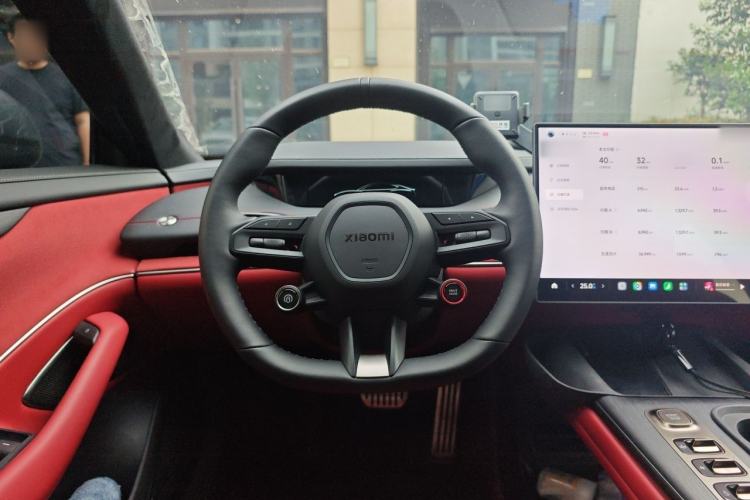 Used Xiaomi Auto SU7 2024 Four-Wheel Drive Ultra-Long Range Advanced Intelligent Driving Max Edition Steering Wheel