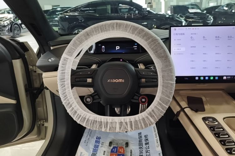 Used Xiaomi Auto SU7 2024 Four-Wheel Drive Ultra-Long Range Advanced Intelligent Driving Max Edition Steering Wheel