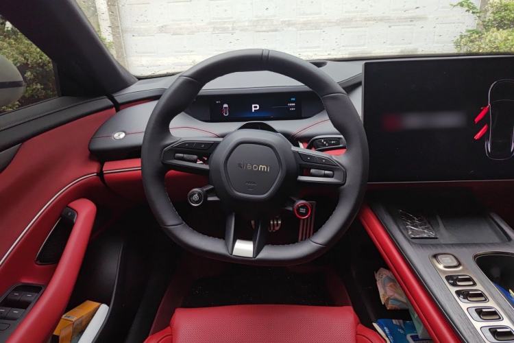 Used Xiaomi Auto SU7 2024 Four-Wheel Drive Ultra-Long Range Advanced Intelligent Driving Max Edition Steering Wheel