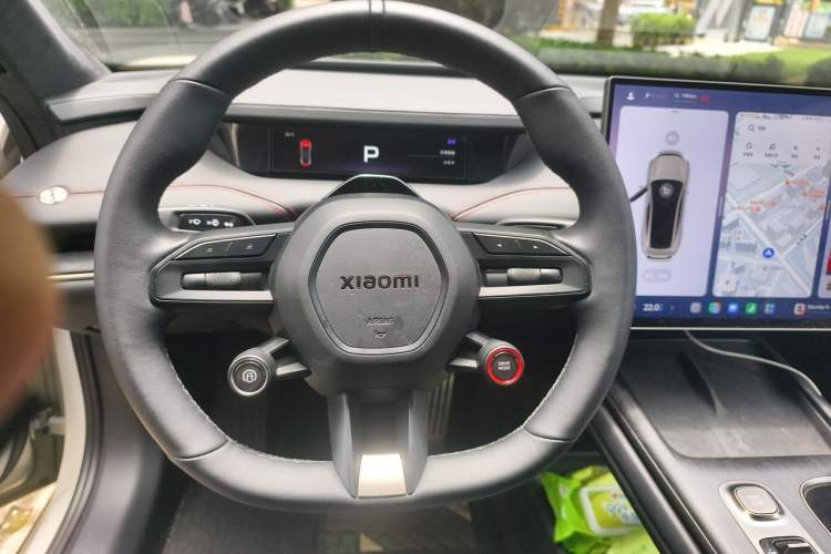 Used Xiaomi Auto SU7 2024 Four-Wheel Drive Ultra-Long Range Advanced Intelligent Driving Max Edition Steering Wheel