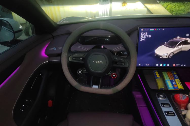 Used Xiaomi Auto SU7 2024 Rear-Drive Long-Range Intelligent Driving Version Steering Wheel