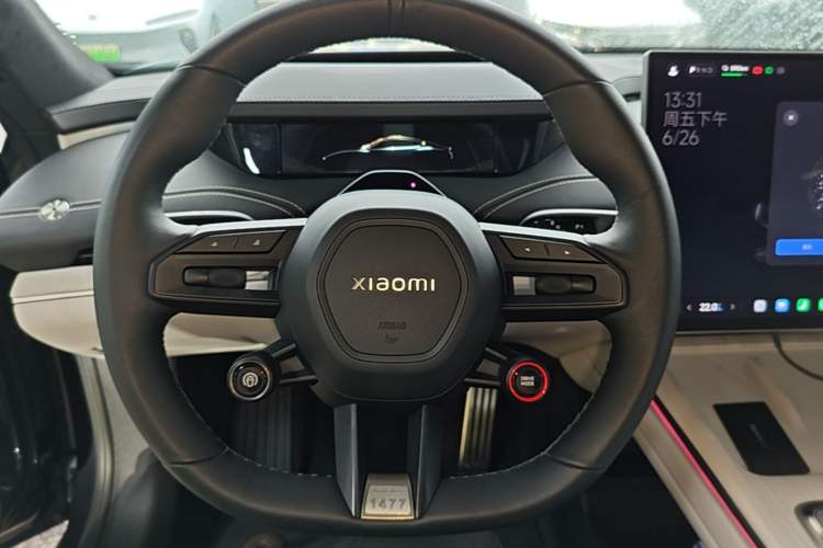 Used Xiaomi Auto SU7 2024 Four-Wheel-Drive Max Founder's Edition Steering Wheel