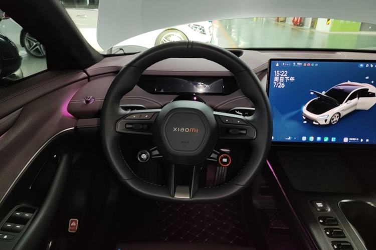 Used Xiaomi Auto SU7 2024 Four-Wheel Drive Ultra-Long Range Advanced Intelligent Driving Max Edition Steering Wheel