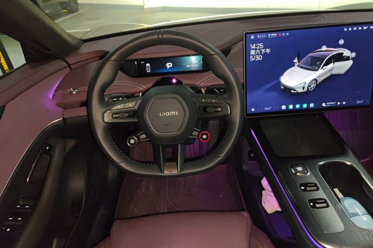 Used Xiaomi Auto SU7 2024 Rear-Drive Long-Range Intelligent Driving Version Steering Wheel