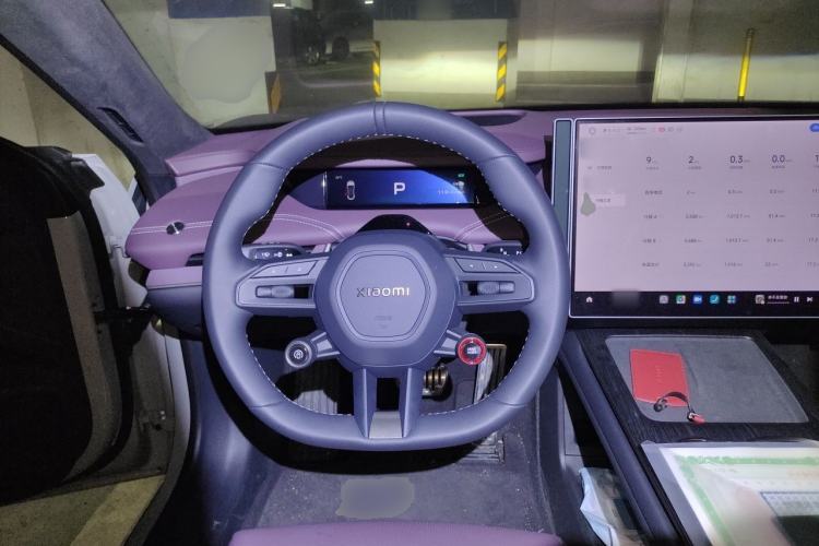Used Xiaomi Auto SU7 2024 Four-Wheel Drive Ultra-Long Range Advanced Intelligent Driving Max Edition Steering Wheel