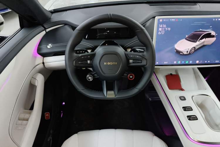 Used Xiaomi Auto SU7 2024 Rear-Drive Long-Range Intelligent Driving Version Steering Wheel